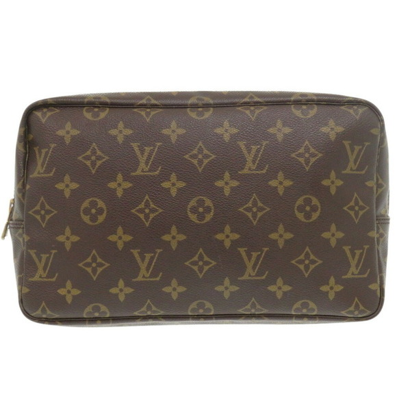 LOUIS VUITTON Brown Monogram Pouch - Picture 2 of 10